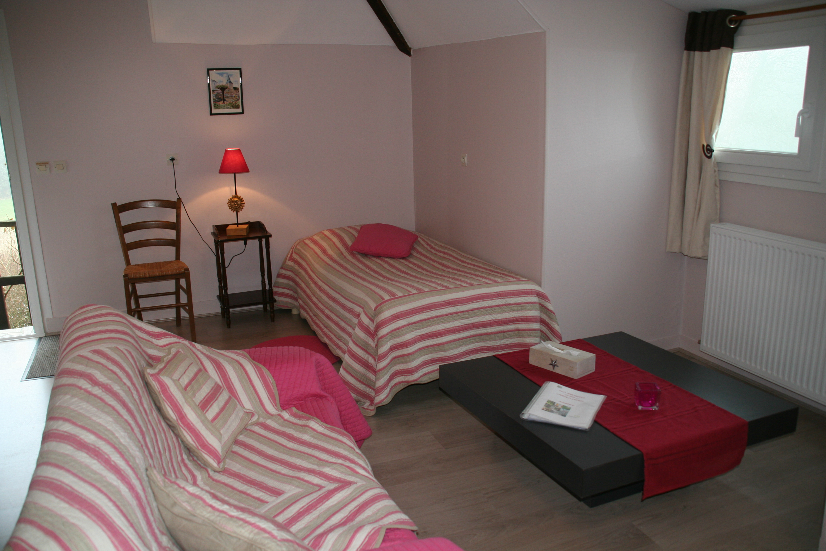 suite hôtes Honfleur, 2 lits 90