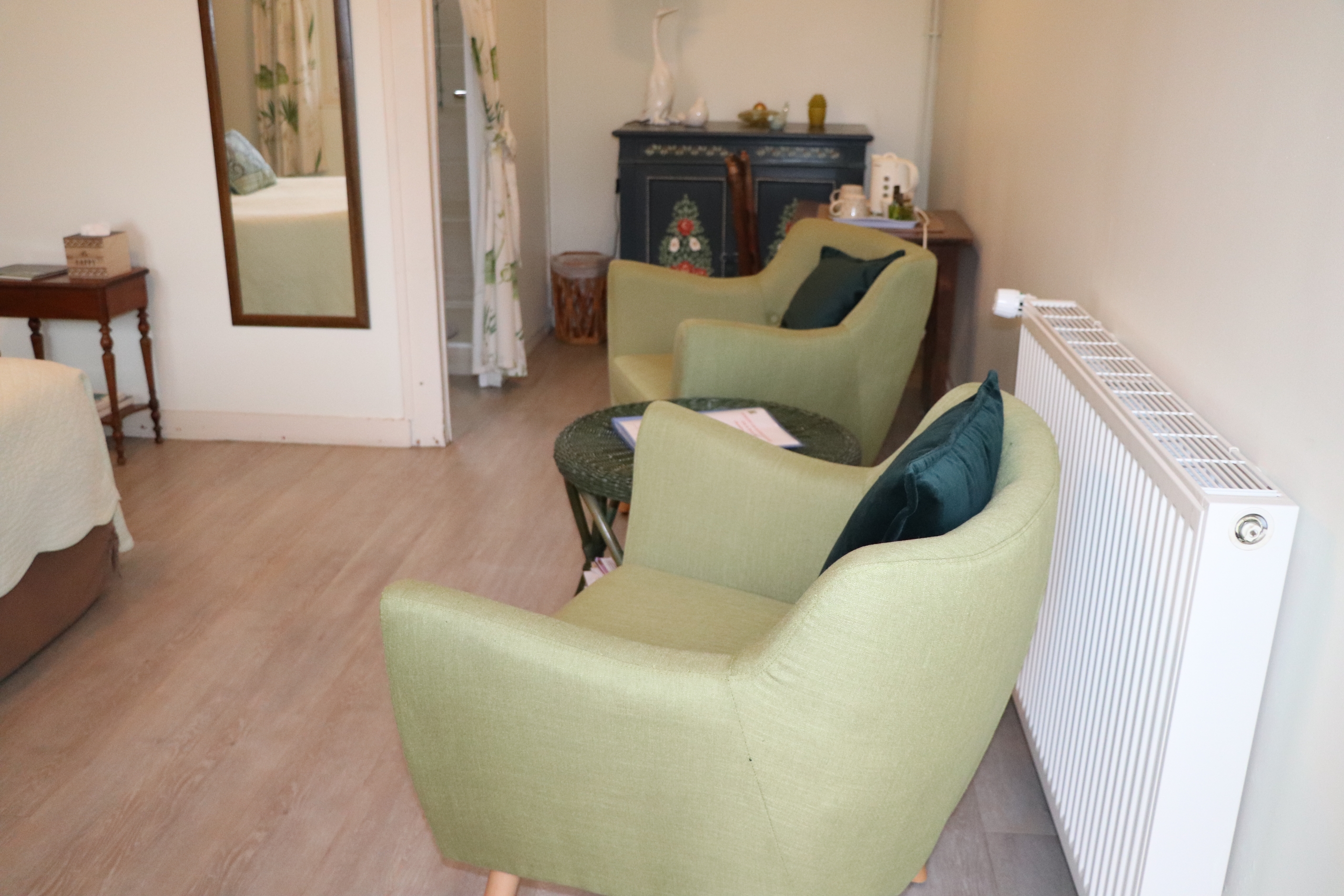 Chambre Houlgate nouveaux fauteuils