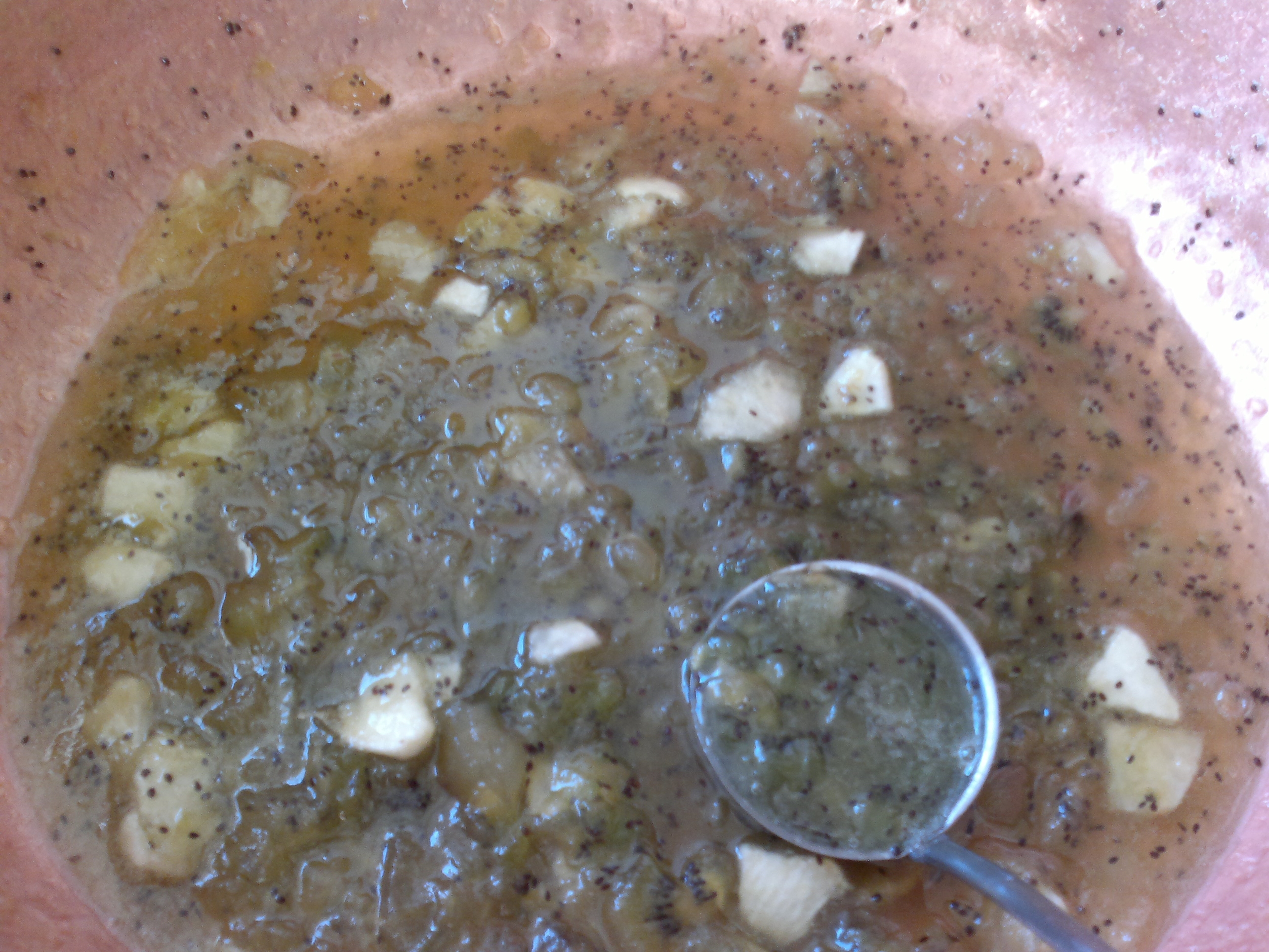 confiture kiwi pommes