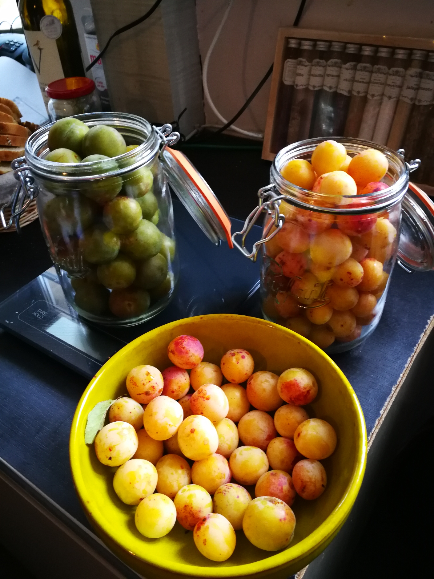 mirabelles et reine-claudes