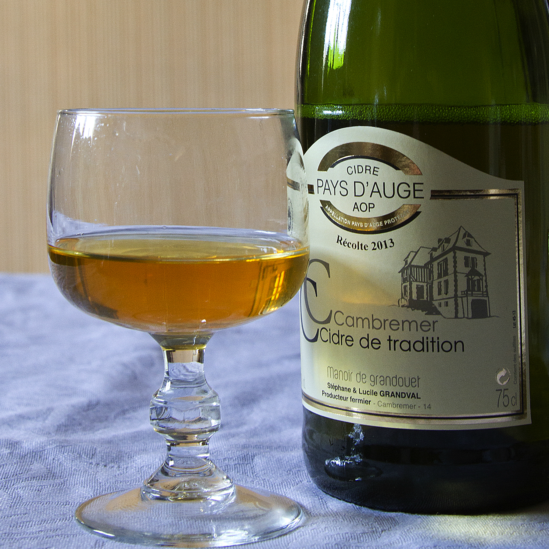 cidre AOC du pays d'auge, cru de Cambremer