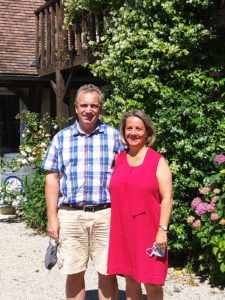 Christine et Vincent sans masques
