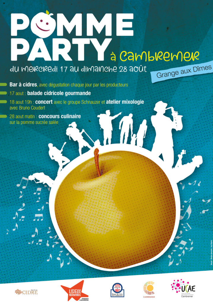 affiche Pomme Party 2022